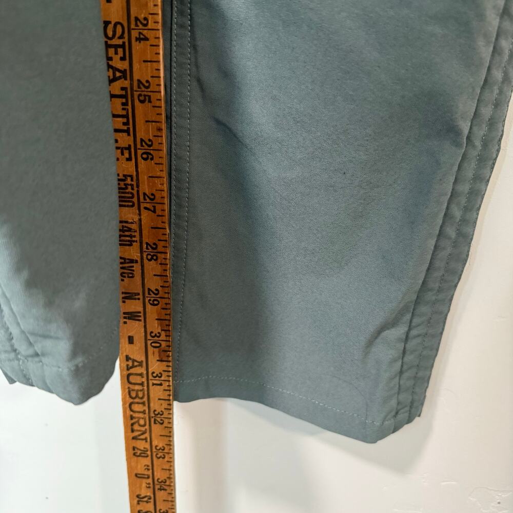 Kuhl Women's Trekr Pants Hike Trail Side Cinch Green 6 Reg Lightweight UPF - Picture 9 of 10